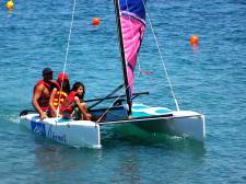 Sailing Kos - Hobiecat